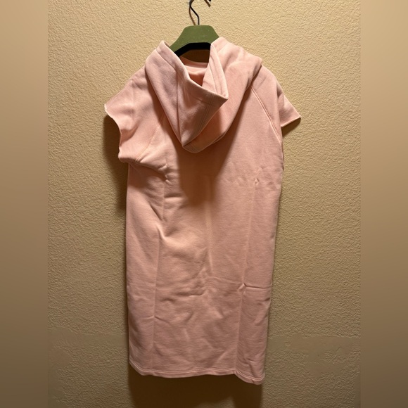 New Authentic Gucci GG Logo Hooded Pink Sweater Dress Size 10 / US L Women’s - Picture 6 of 10